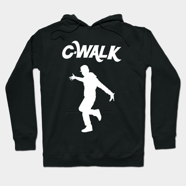 70s Hiphop Dancer Doing Crip Walk Dance C Walking Street Dancing Steps Hoodie by Mochabonk